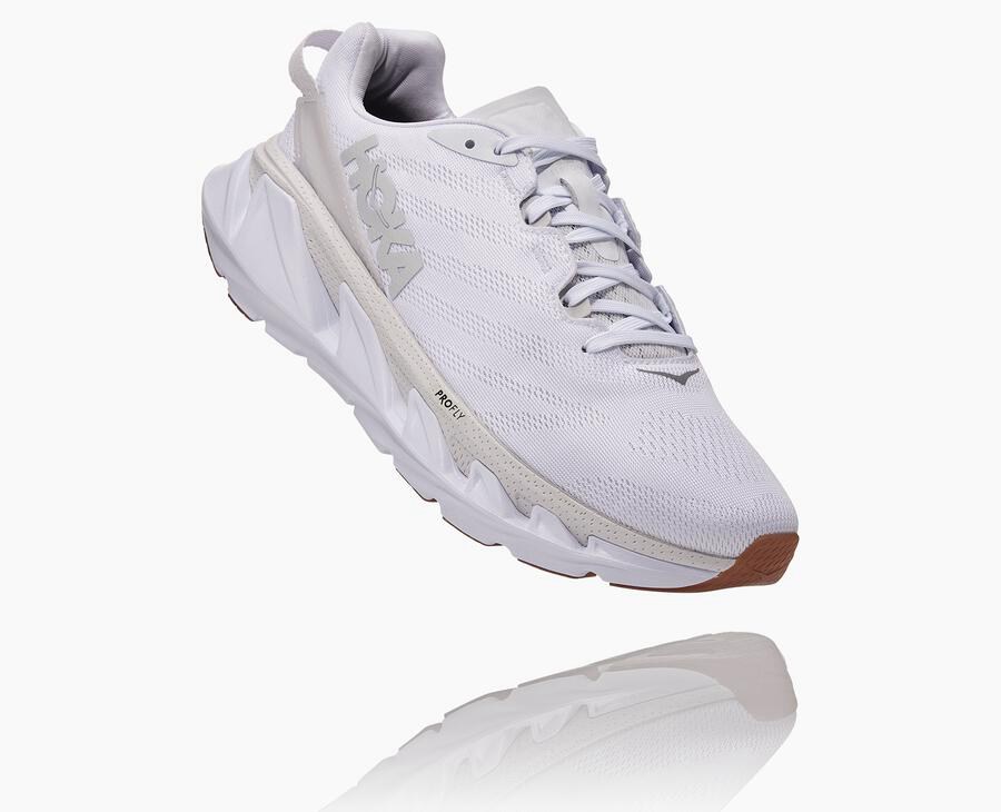 Hoka One One Elevon 2 - Women Running Shoes - White,Australia EML-569047